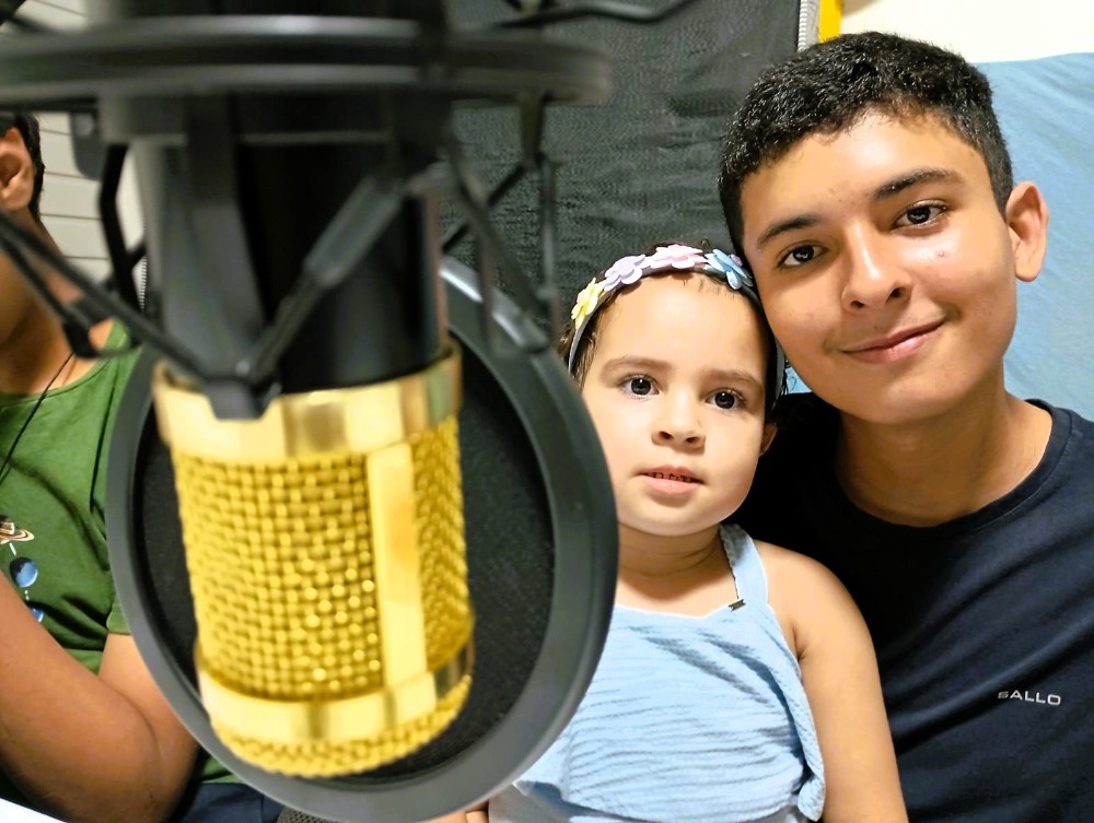 A nossa voz  ecoando no Tipi